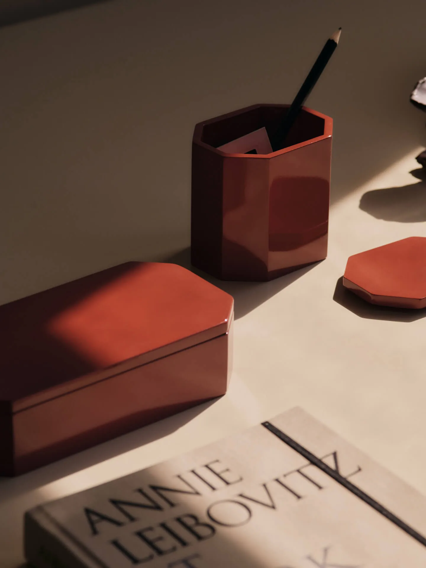 Nova Aufbewahrungsbox 10x20 cm, Picante Red Ferm Living