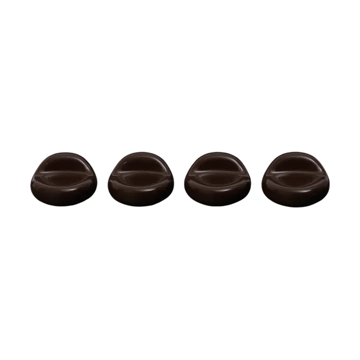 Nube Topffüße 4er Pack - Carob brown - Ferm Living