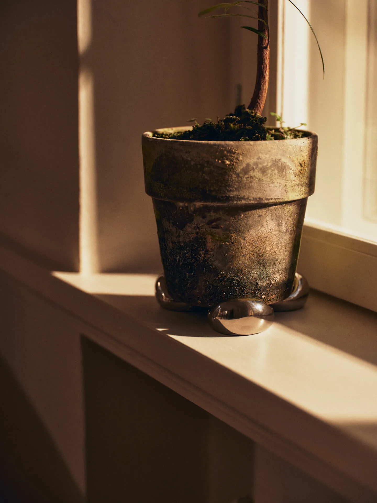 Nube Topffüße 4er Pack, Silber Ferm Living