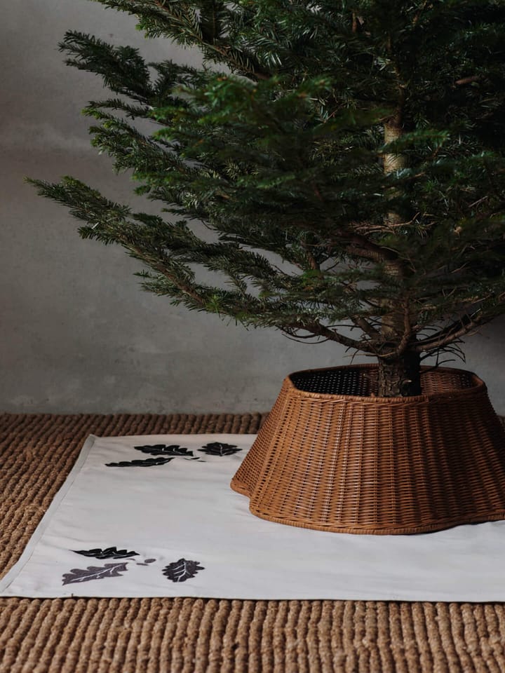Oak christmas tree blanket  Weihnachtsbaumdecke Ø120 cm, Natural Ferm Living