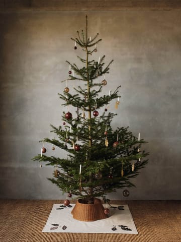 Oak leaf  Weihnachtsbaum Kerzenhalter 4er-Set - Brass - Ferm Living