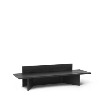 Oblique Bank - Oak black oiled - Ferm Living