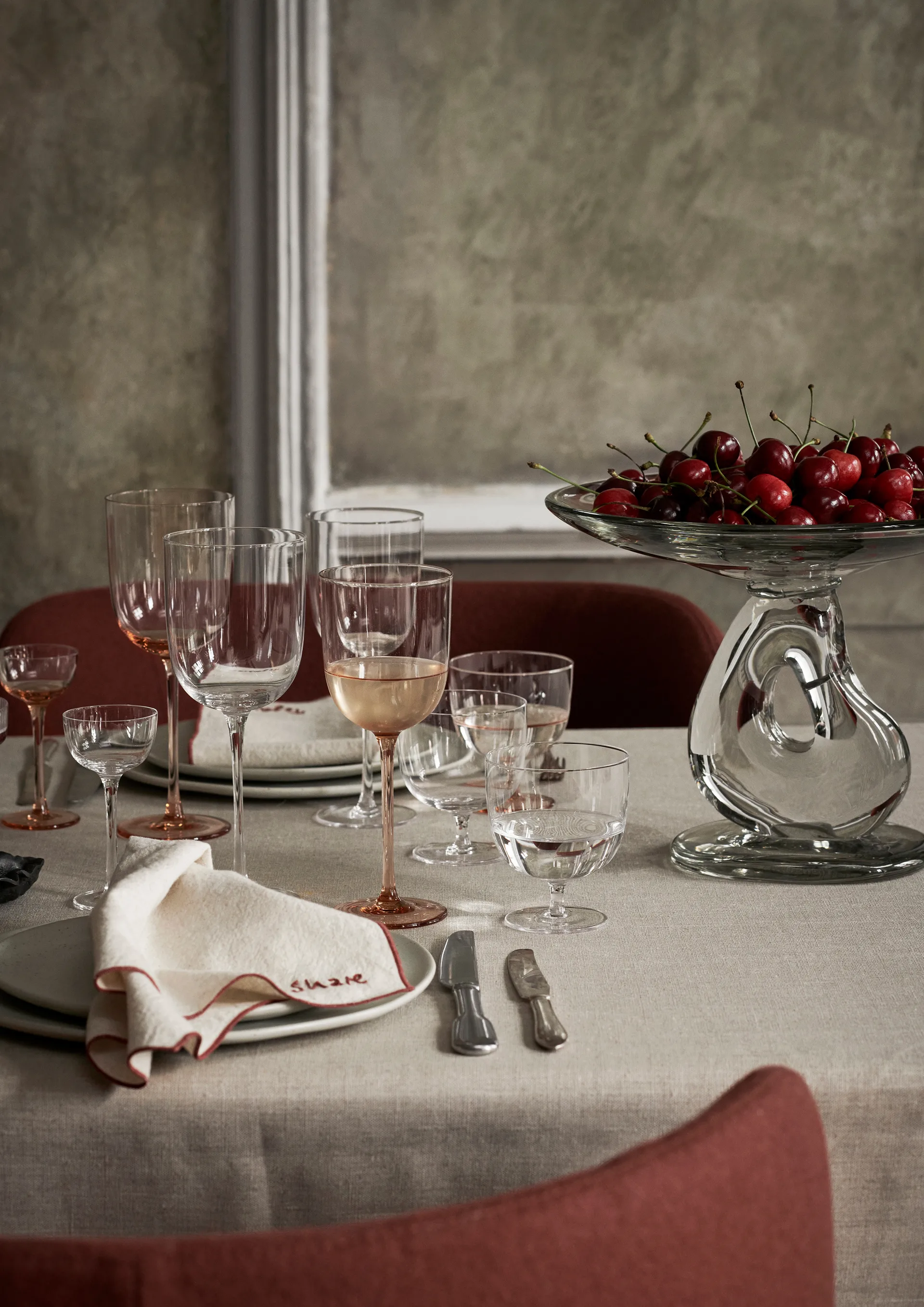 Occasions Servietten 4 Teile, Natural Ferm Living