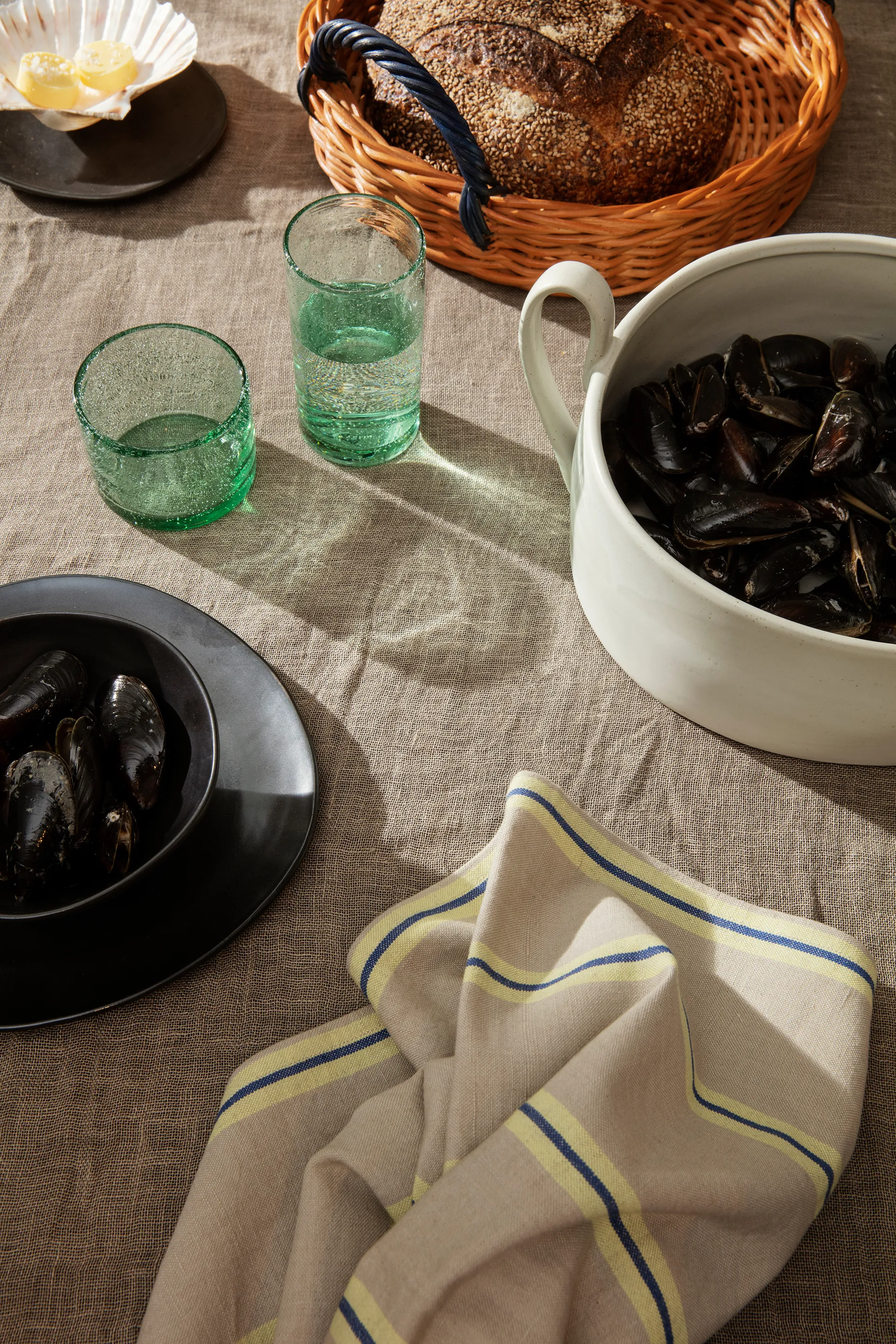 Oli Wasserglas niedrig 11cl, Recycled clear Ferm Living