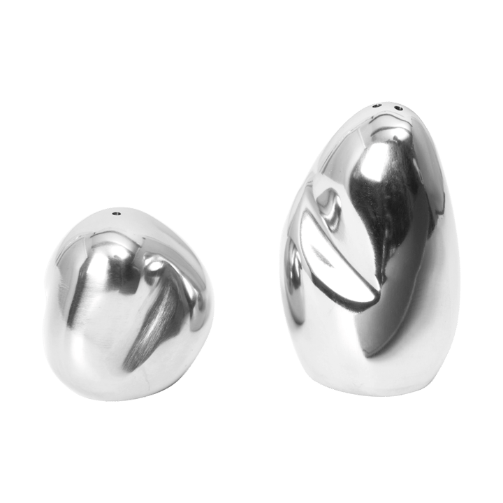 Orevo Salz- und Pfefferstreuer Set - Polished Stainless Steel - Ferm Living