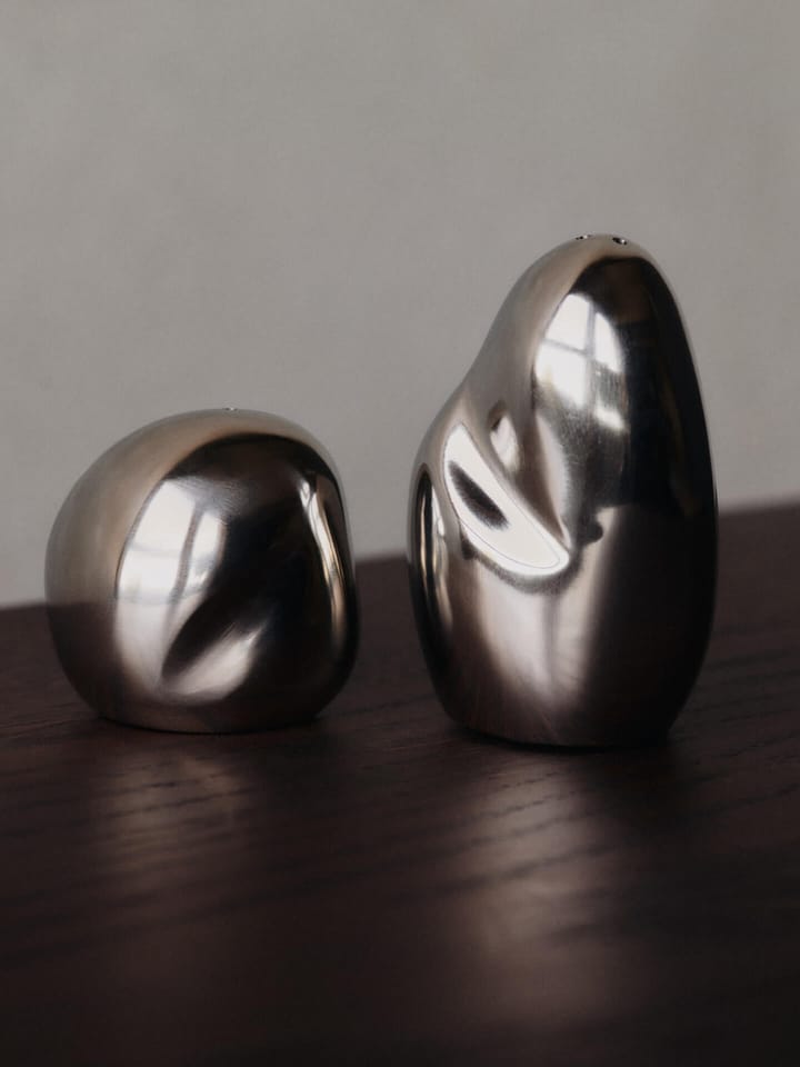 Orevo Salz- und Pfefferstreuer Set, Polished Stainless Steel Ferm Living
