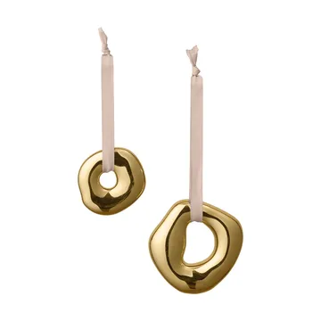 Orrith Dekorationsanhänger 2-teilig - Messing-Finish - Ferm Living