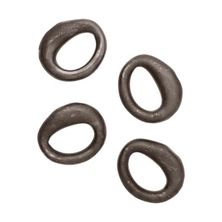 Orrith Serviettenring 4er Pack - Rustic bronze - Ferm Living