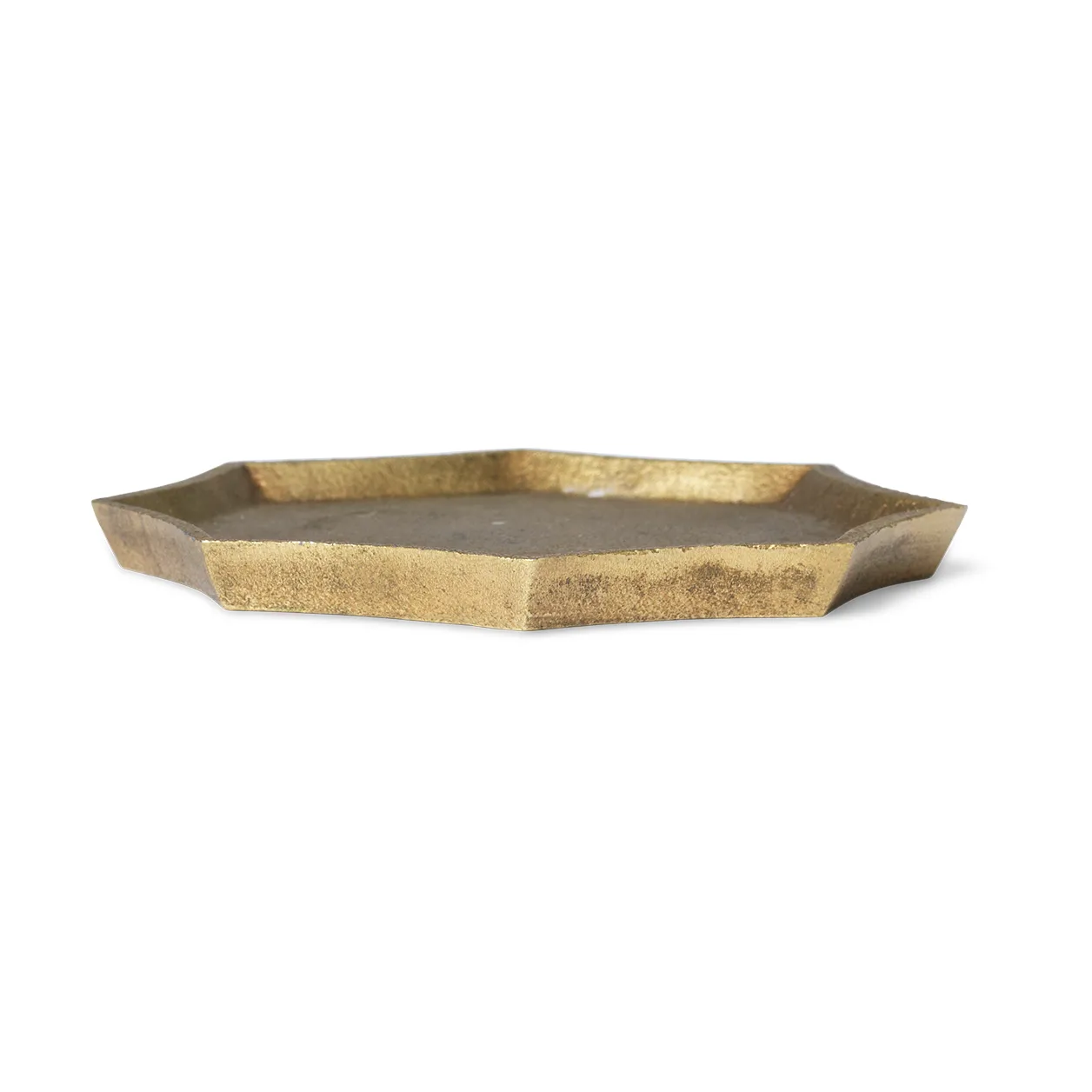 Otte Dekotablett 9,5x9,5 cm, Brass finish Ferm Living