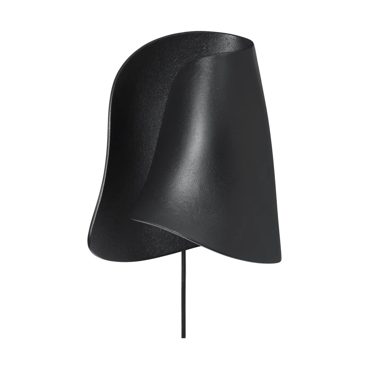Oyster wall sconce Wandleuchte, Black Ferm Living