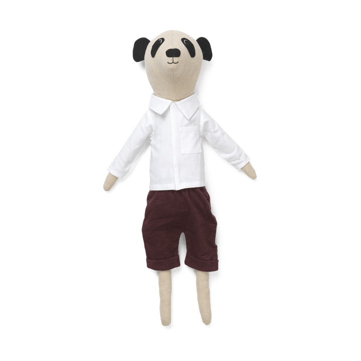 Panda Teddy Kuscheltier - Natural - Ferm Living