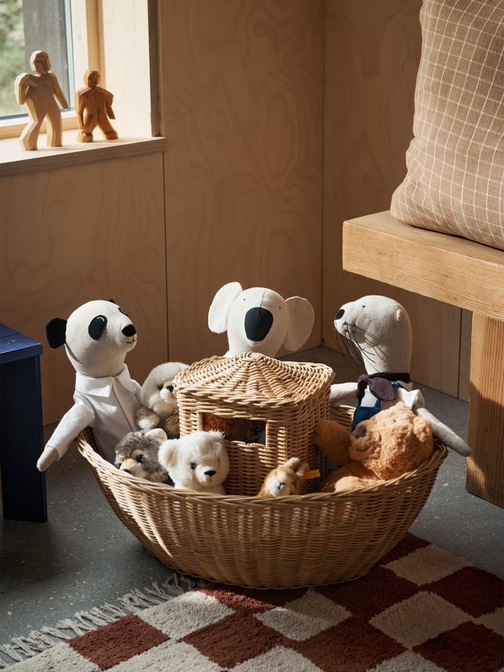 Panda Teddy Kuscheltier, Natural Ferm Living