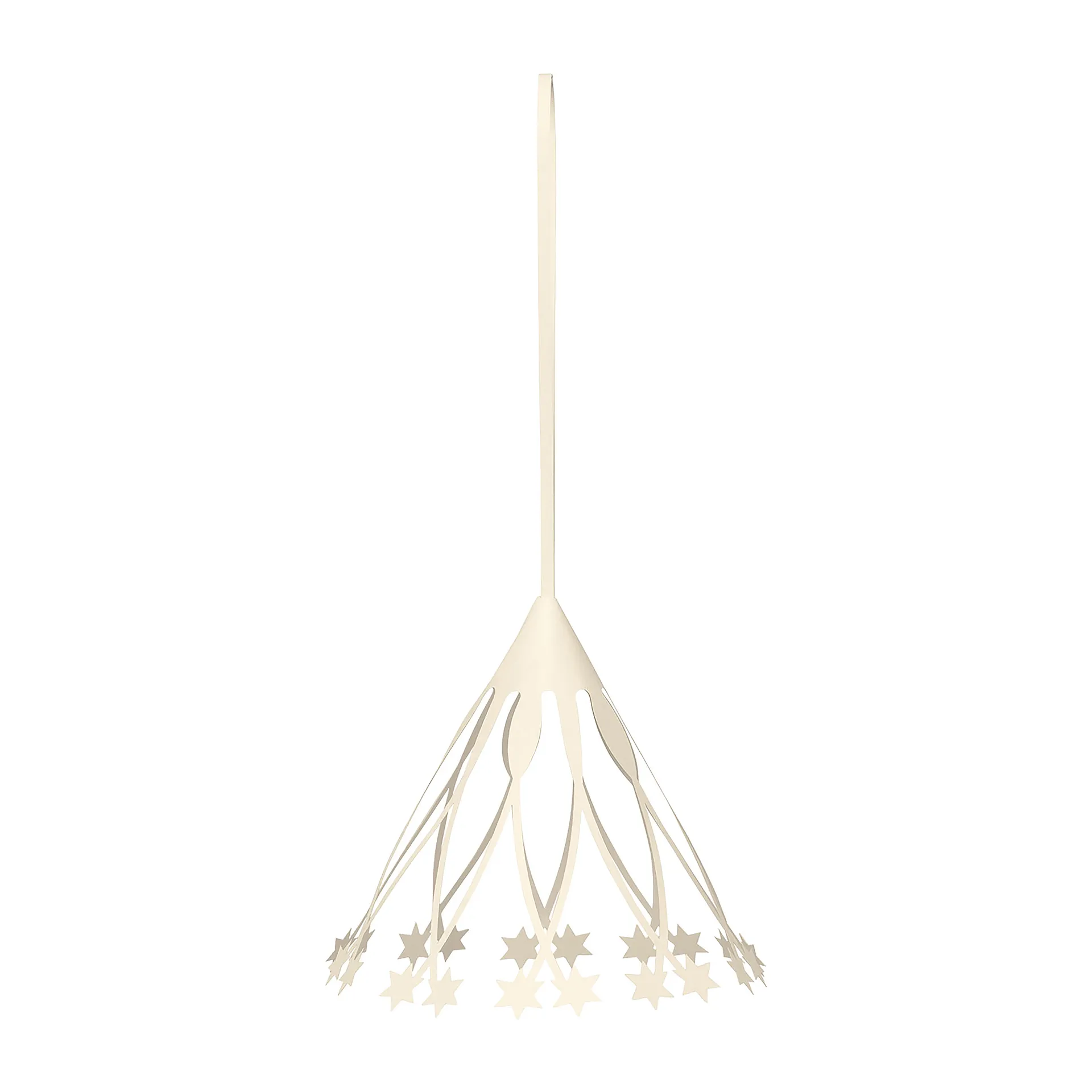 Paper tassels Weihnachtsanhänger Ø10cm 3er Pack, Off-white Ferm Living