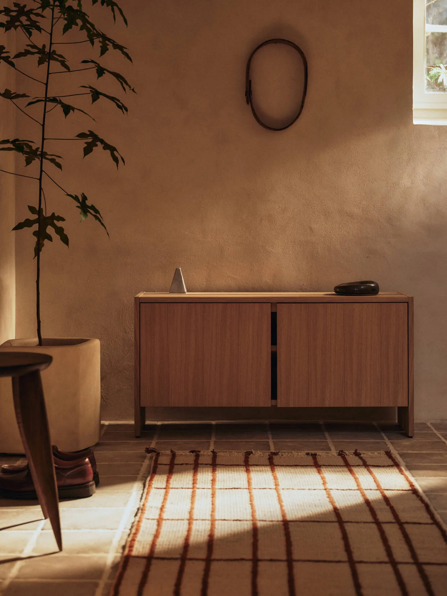 Parcel Anrichte, Natural oak, 100x30x50 cm Ferm Living