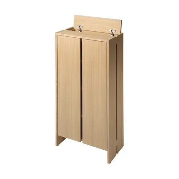 Parcel Schrank - Natural oak, 55x30x110 cm - Ferm Living