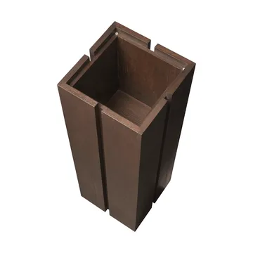 Parcel Sockel - Dark stained, 30x30x90 cm - Ferm Living