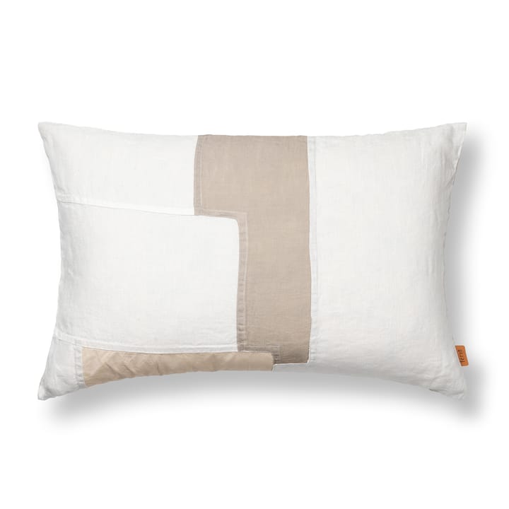 Part Kissen off-white - 60 x 40cm - ferm LIVING