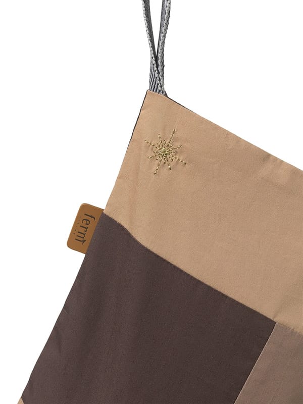 Patchwork Weihnachtsstrumpf, Multi Ferm Living