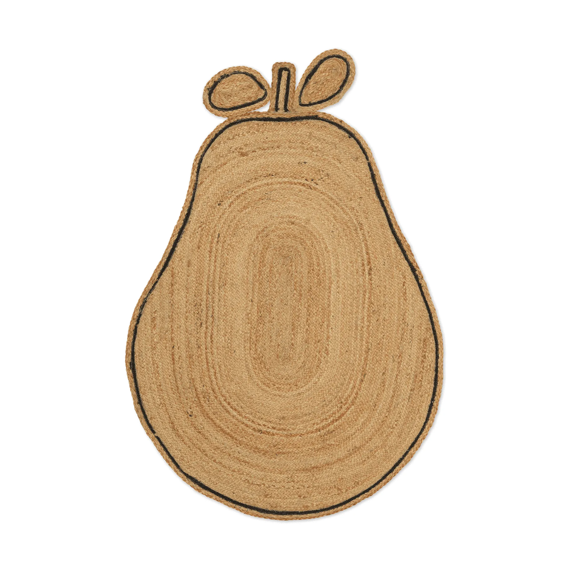 Pear braided Juteteppich, Natural Ferm Living