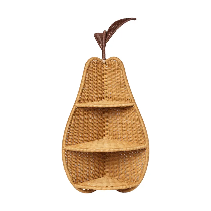 Pear geflochtenes Eckregal - Naturfarben - Ferm Living
