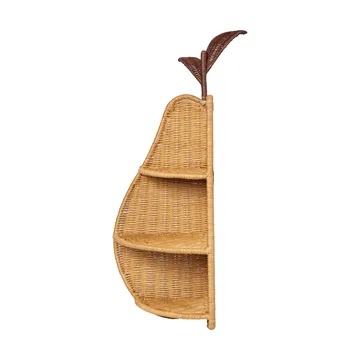 Pear geflochtenes Eckregal - Naturfarben - Ferm Living