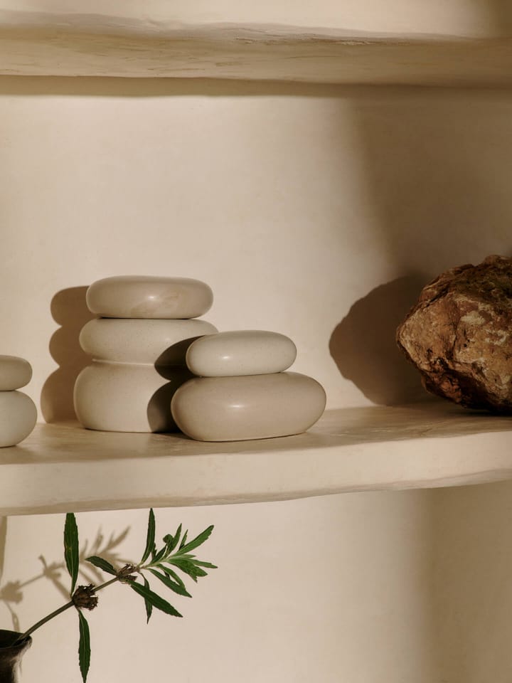Pebble Dose medium, Sand/Cream Ferm Living