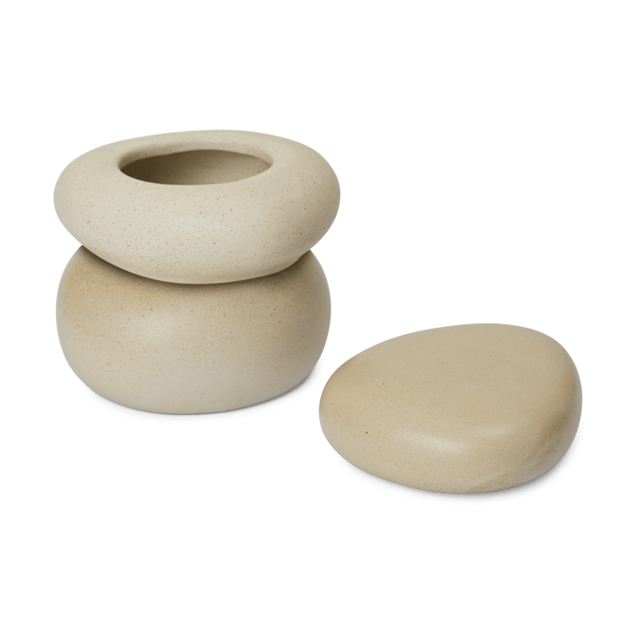 Pebble Schatel large, Sand/Cream Ferm Living