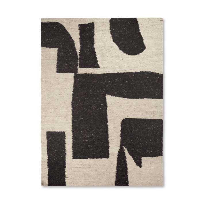 Piece Wollteppich, Off-white-Coffee, 200x300 cm Ferm Living