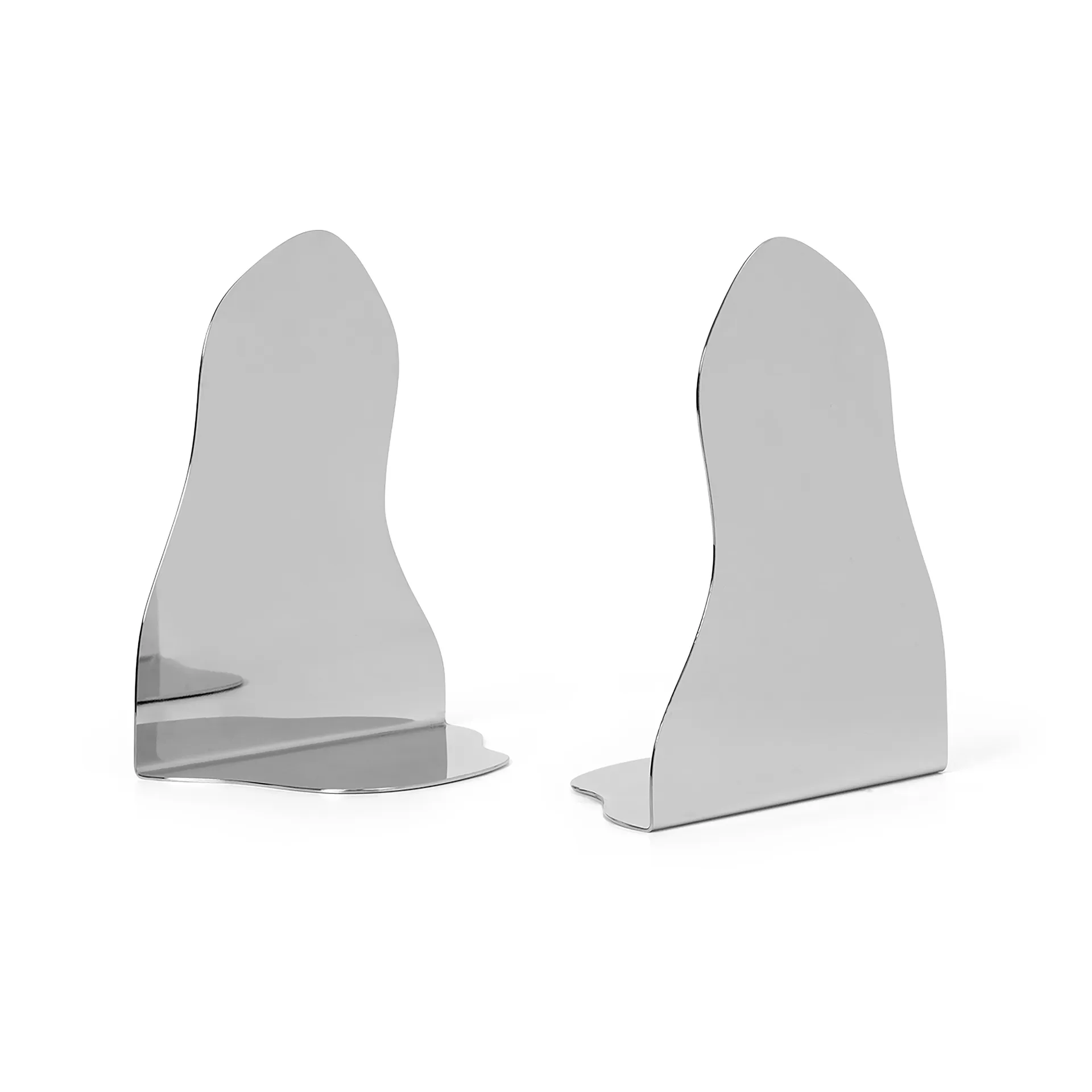 Pond Buchstütze 2er Set, Mirror polish Ferm Living