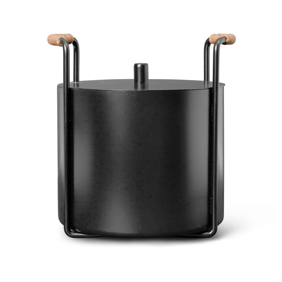Ferm Living Port Aschen- und Streichholzeimer Black