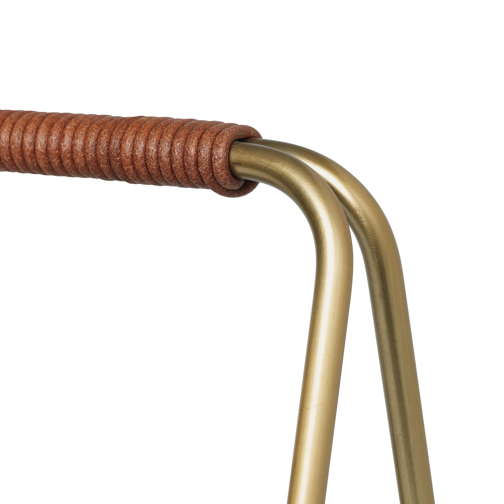 Port Brennholzkorb, Messing Ferm Living