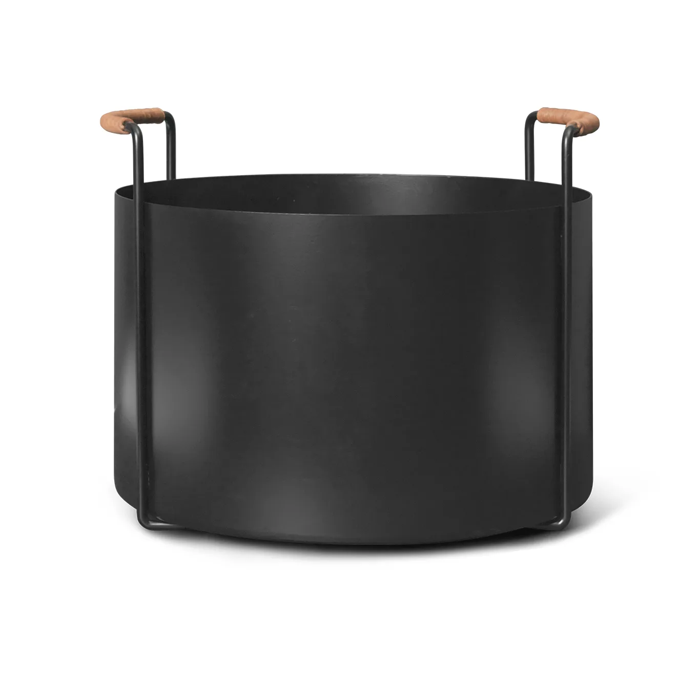 Port Feuerholzkorb, 42x40x32,4 cm, Black Ferm Living