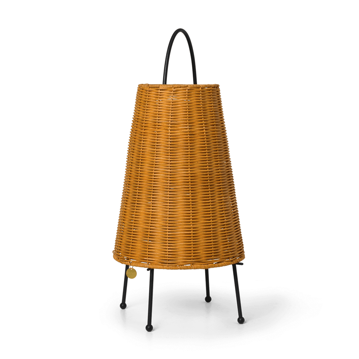 Ferm Living Porti Braided Tischleuchte 50cm Natural