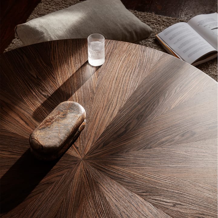 Post Beistelltisch - Oak smoked, large, lines - ferm LIVING