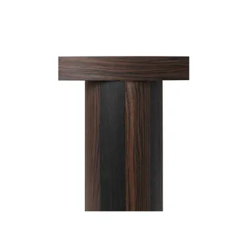 Post Couchtisch - Oak smoked, large, lines - Ferm Living
