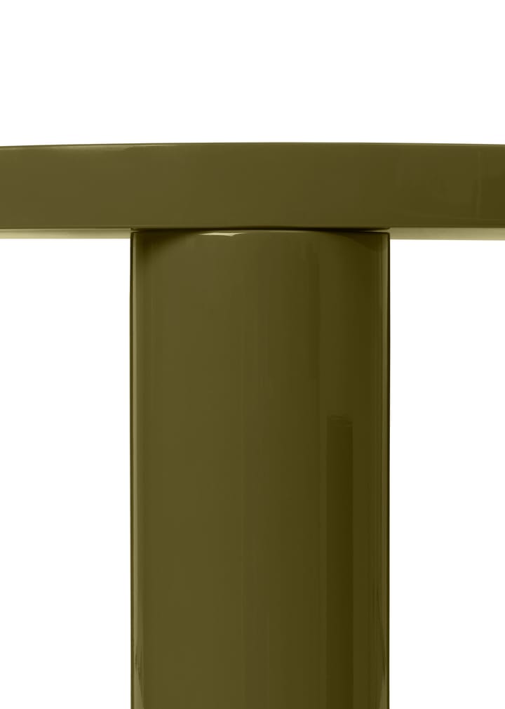 Post Couchtisch small Ø 65 cm - Olive - ferm LIVING