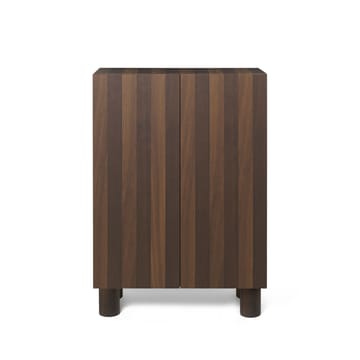 Post Schrank - Oak rauchgrau, mit Türen - Ferm Living