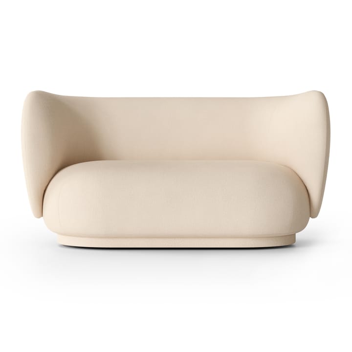 Rico 2-Sitzer Sofa - Brushed offwhite - Ferm Living