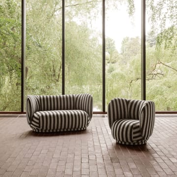 Rico 2-Sitzer Sofa - Louisiana sand black - Ferm Living