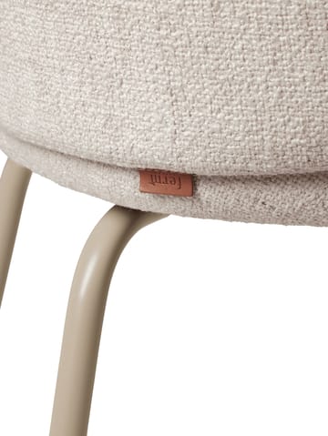 Rico dining chair bouclé - Off-white-cashmere - ferm LIVING