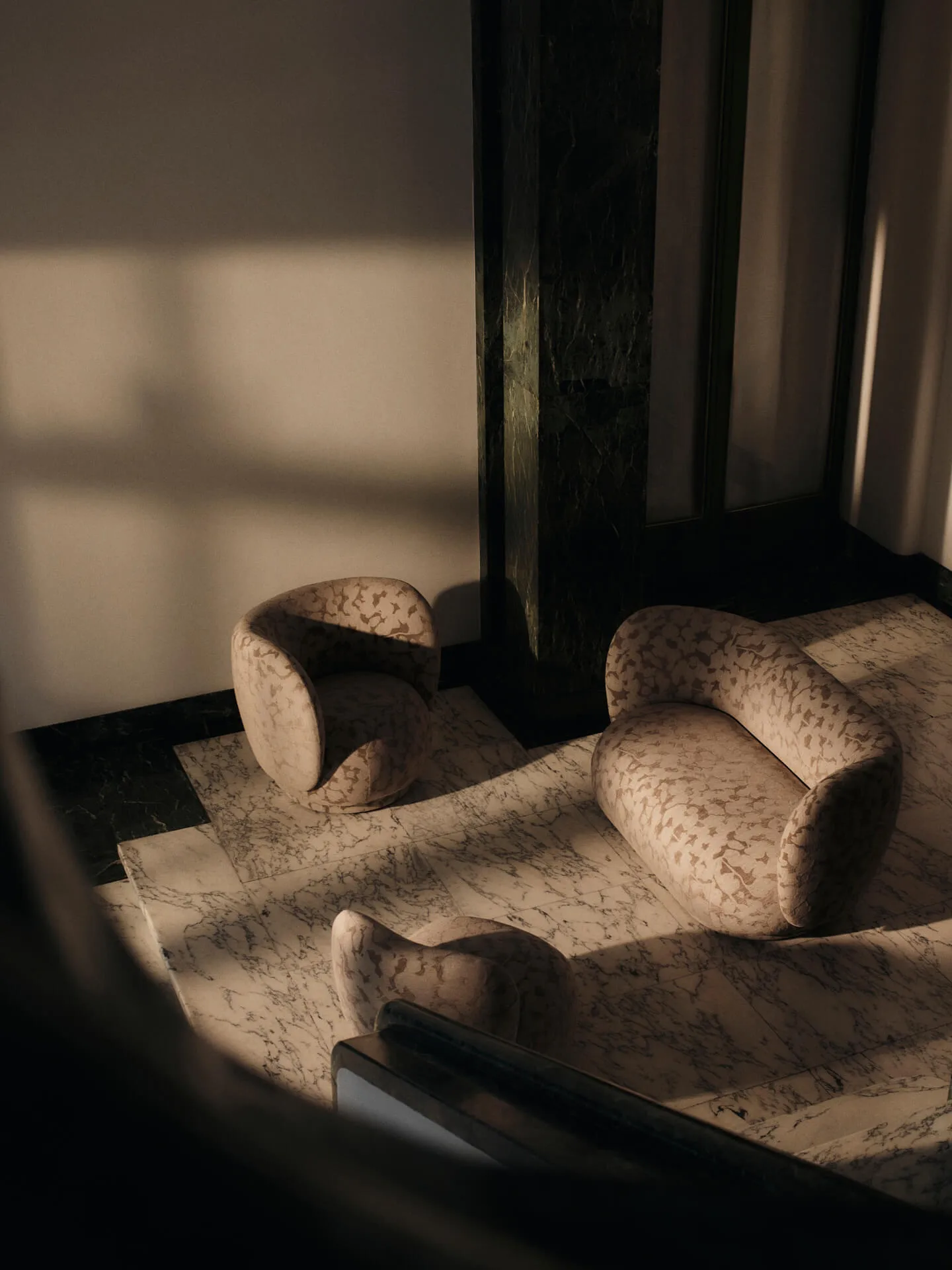 Rico Lounge Chair Piccolo Sessel, Cilla-Taupe Ferm Living