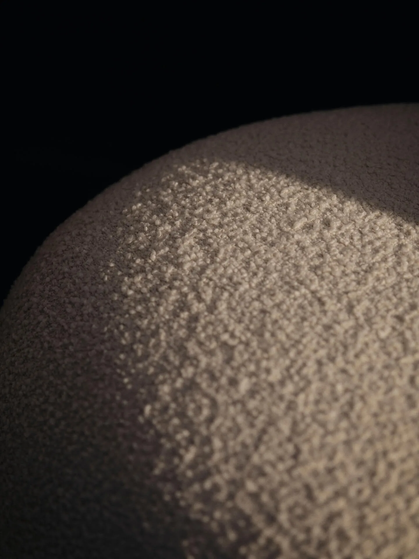 Rico Lounge Chair Piccolo Sessel, Nordic Bouclé-Off-white Ferm Living