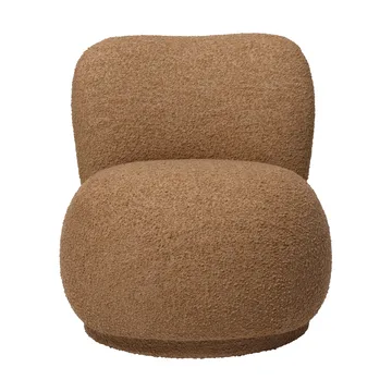 Rico lounge chair raw bouclé piccolo Sessel - Tan - Ferm Living