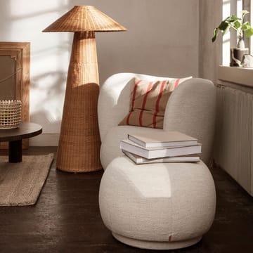 Rico lounge chair Sessel - Brown, brushed - Ferm LIVING