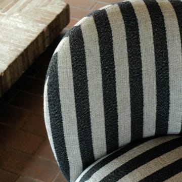 Rico lounge chair Sessel - Louisiana sand black - ferm LIVING