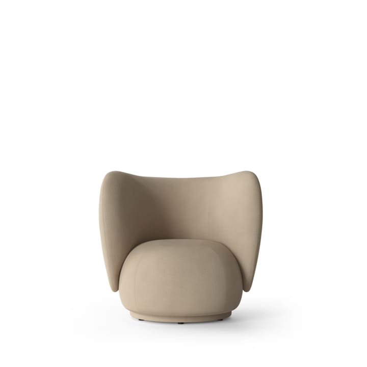 Rico lounge chair Sessel - Sand, brushed - Ferm LIVING