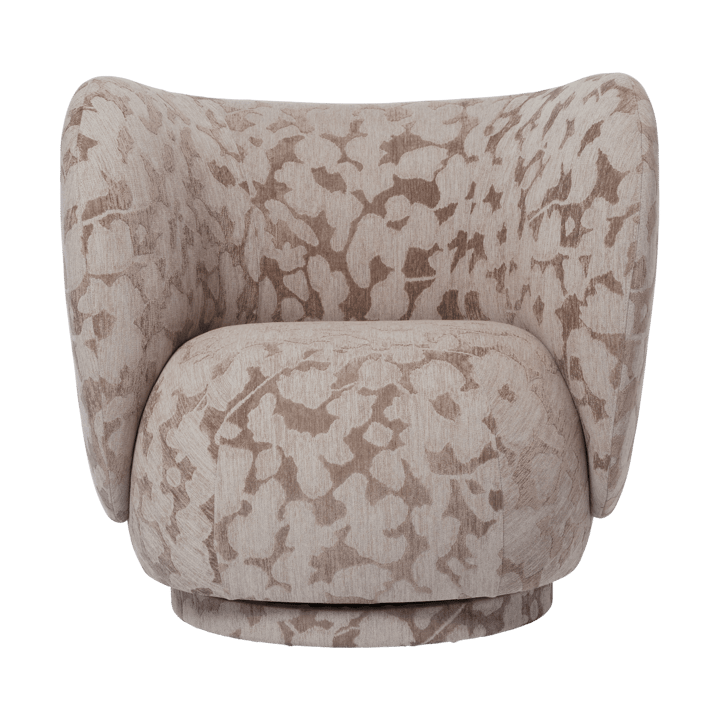 Rico lounge chair Sessel swivel - Cilla-Taupe - Ferm Living