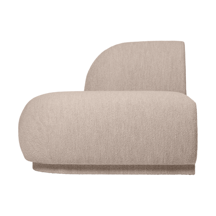 Rico open Sofa-Modul L - Soft bouclé-natural - Ferm Living