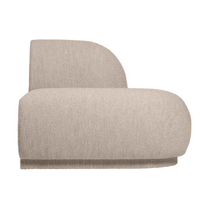 Rico open Sofa-Modul R - Soft bouclé-natural - Ferm Living