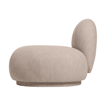 Rico open Sofa-Modul R - Soft bouclé-natural - Ferm Living